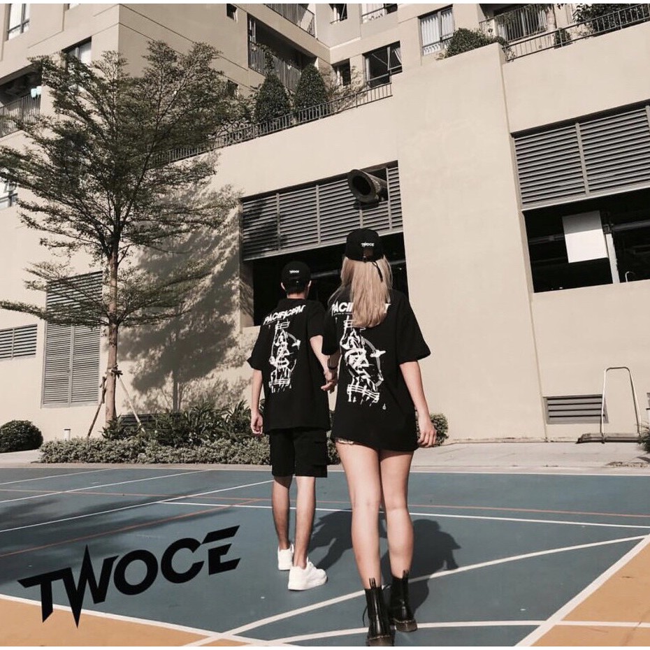 Áo Thun PACIF Đen PACIFICISM Nam Nữ Ulzzang Unisex 1hitshop | BigBuy360 - bigbuy360.vn