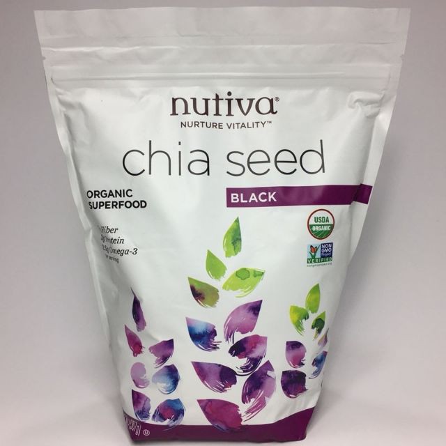 Hạt Chia Mỹ Nutiva Organic Chia Seed 907g | Tổng kho Nguyên liệu giá sỉ