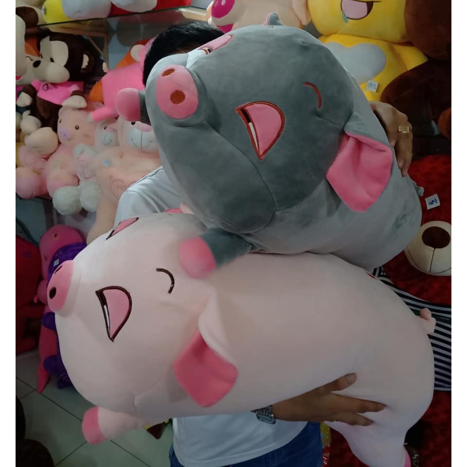 GẤU BÔNG HEO MẮT HÍ VẢI MINISO LÔNG MỊN(75cm)