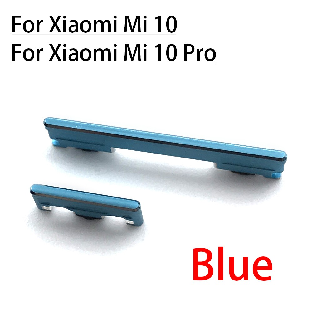 Set 2 Nút Nguồn Và Âm Lượng Thay Thế Cho Xiaomi Mi 10 Pro Redmi Note 7 Pro Note 9 Pro 9s