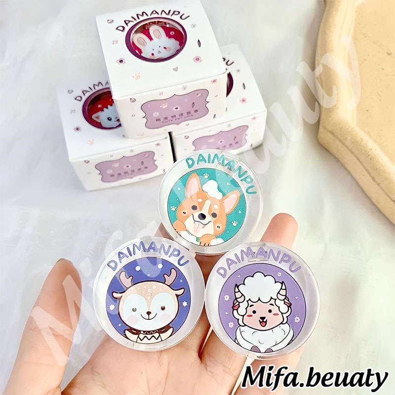 Son Dưỡng Có Màu Vỏ Cute TOORUNE DAIMANPU dạng hũ dưỡng ẩm Magic Garden Mới