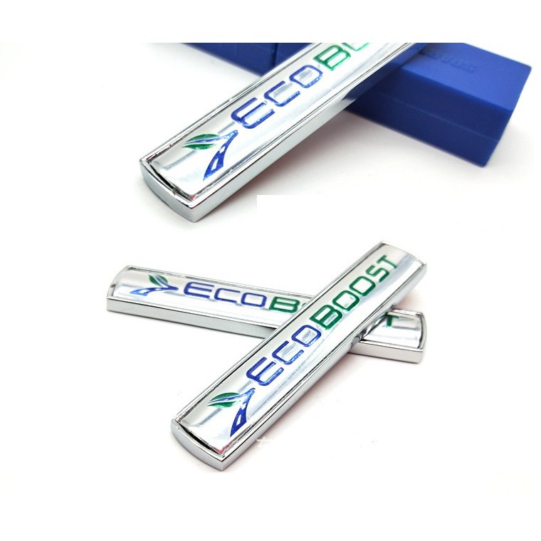 Tem chữ ECOBOOST trang trí xe Model-2