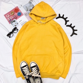 ÁO HOODIE UNISEX TRƠN BASIC