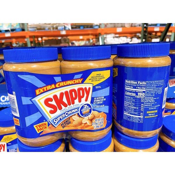 Bơ đậu phộng Skippy (1.36kg) Super Chunk