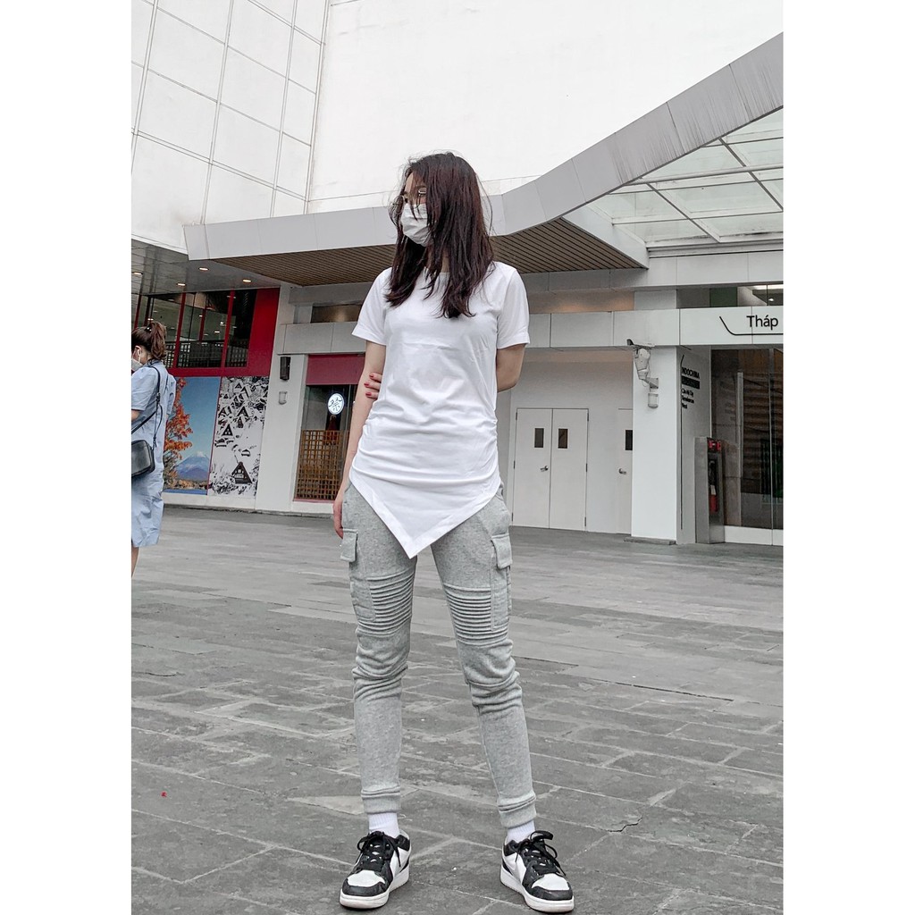 Quần jogger nữ 077 túi hộp