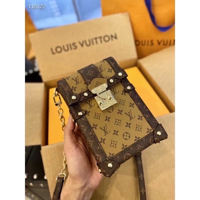 LOUIS VUITTON Túi đeo chéo đựng điện thoại in logo lv sang trọng