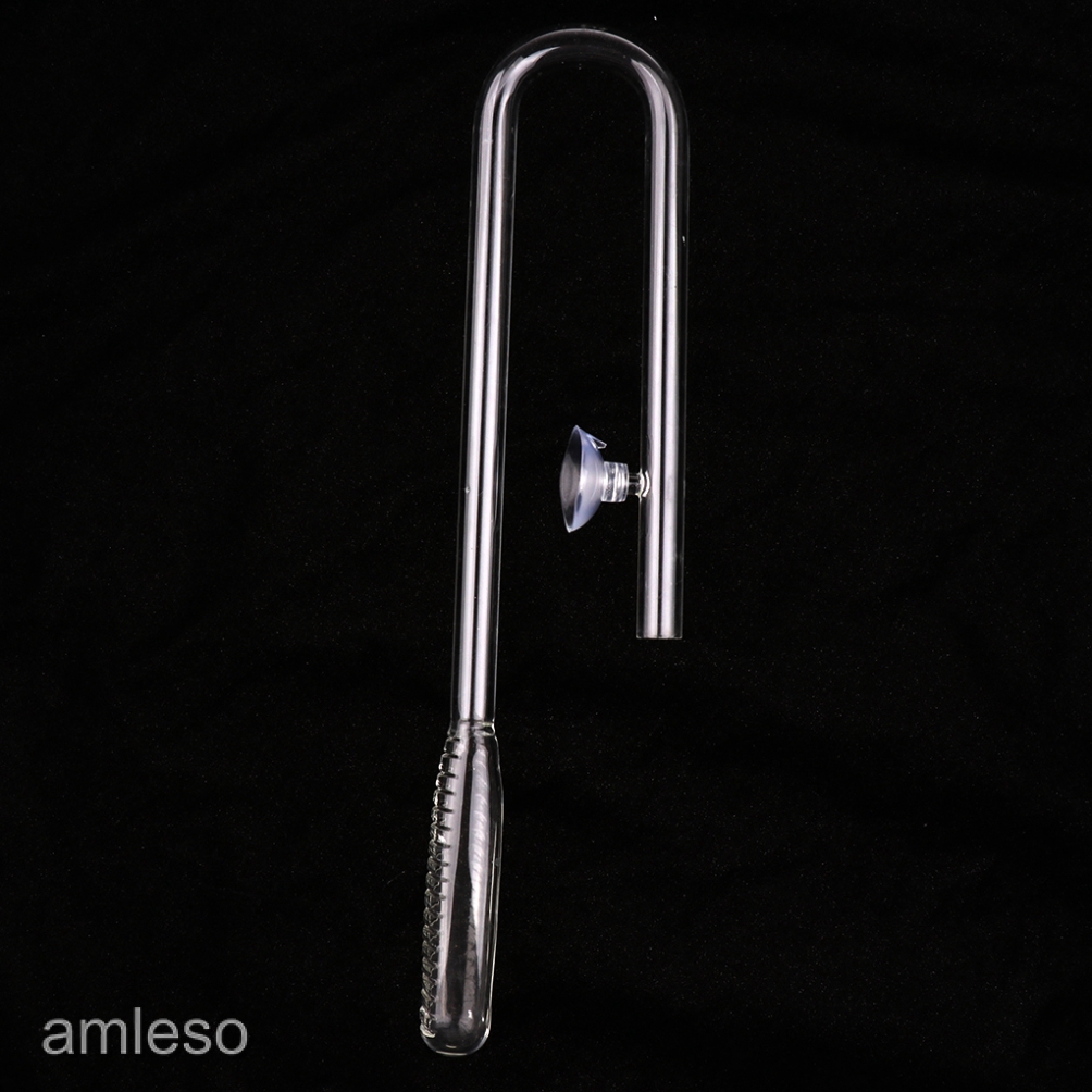 Glass Lily Pipe Inflow Lily Pipe for Aquarium Landscape Tank Fish Tank