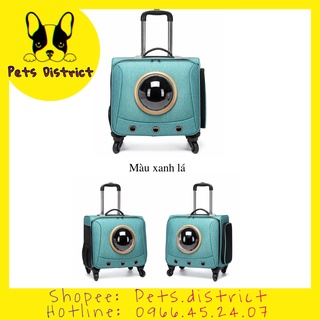 Vali/ túi vận chuyển chó mèo 18 inch chất liệu vải cao cấp