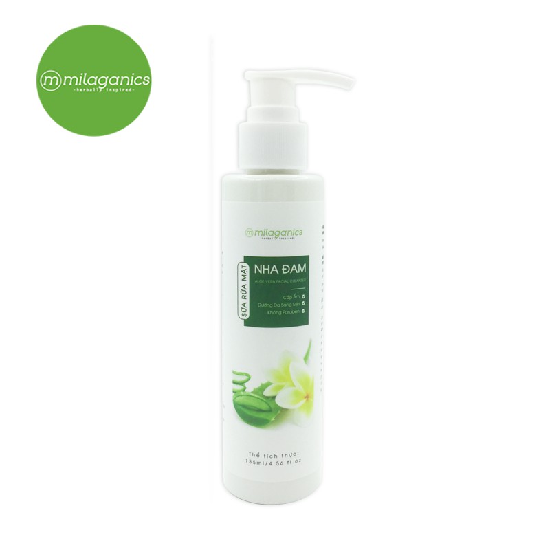 Sữa Rửa Mặt Nha Đam Milaganics 135ml | BigBuy360 - bigbuy360.vn