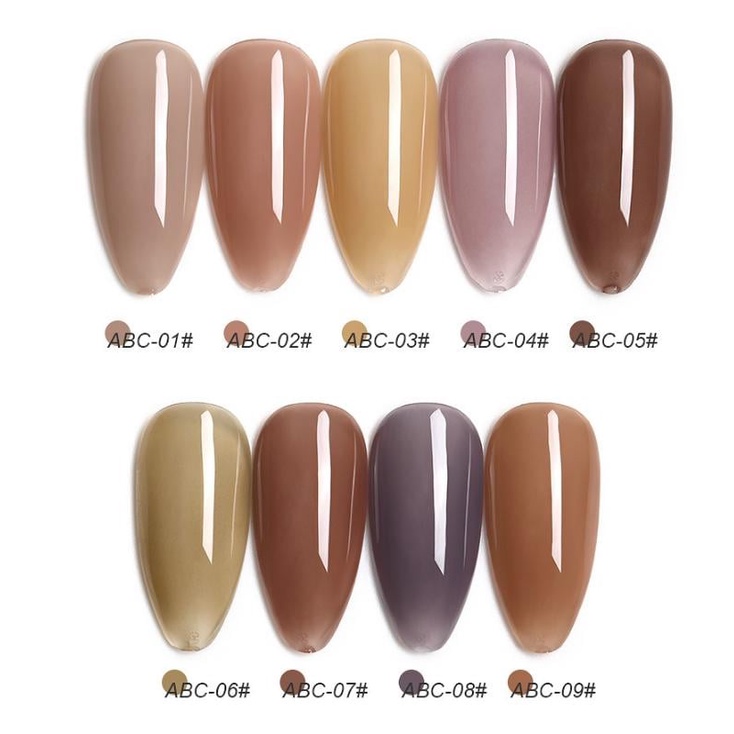 set sơn gel as chai đỏ (mã abc)
