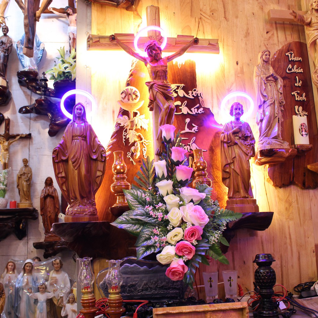 VÒNG HÀO QUANG ĐÈN LED NEON 12 cm