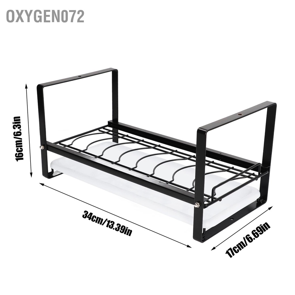 ☀ Kệ Để Chén Đĩa Inox 304 Giá Bát Nhỏ Có Khay Hứng Nước Ráo Nước Chống Trượt Tiện Dụng