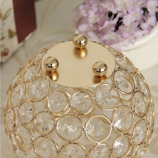 Đèn cầy thủy tinh 10cm ( đường kính 10cm )