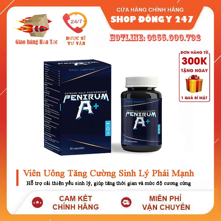 ❤️ - Tăng Phong Độ Nâng Bản Lĩnh - Chính Hãng Hộp 30 Viên Phiên Bản Cải Tiến
