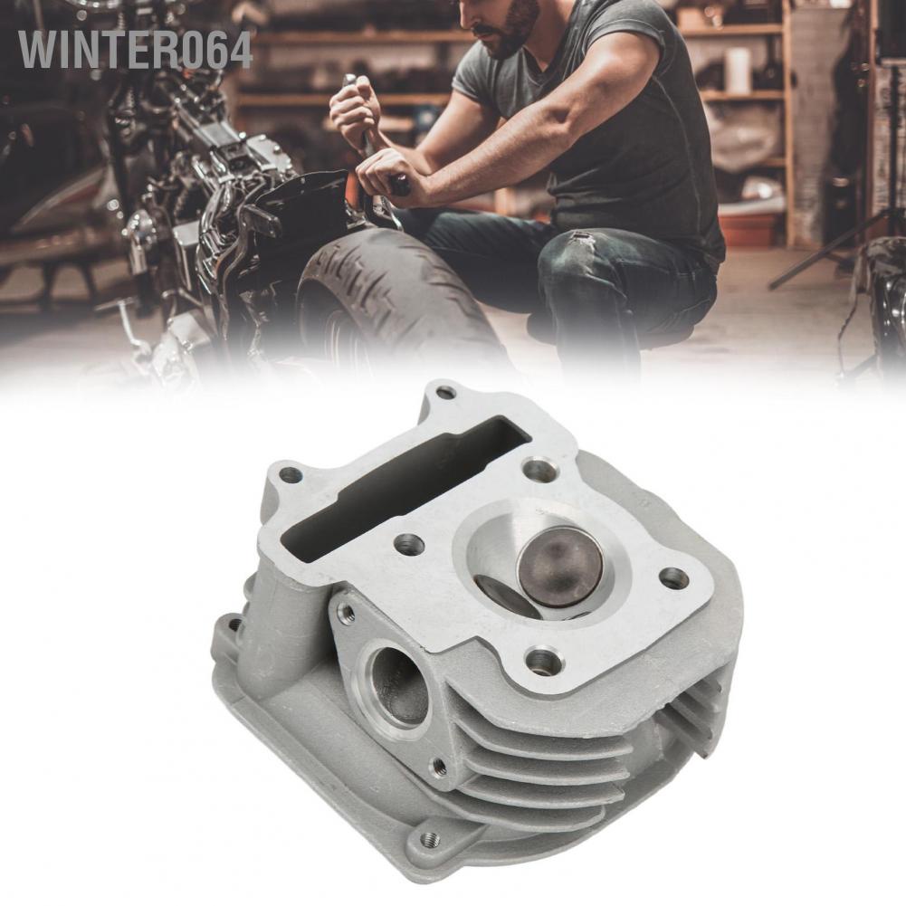 Winter064 Scooter ATV Cylinder Head Assembly Steel Alloy Motorcycle Accessories for GY6 125 CC Engine