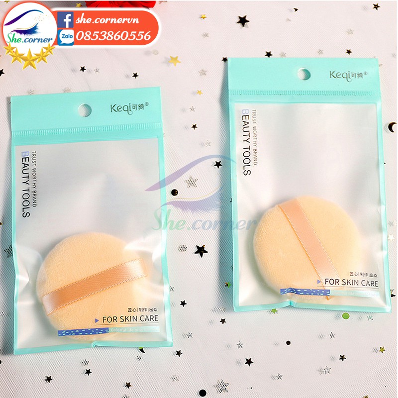 Bông dặm phấn Keqi Powder Puff KQ4413