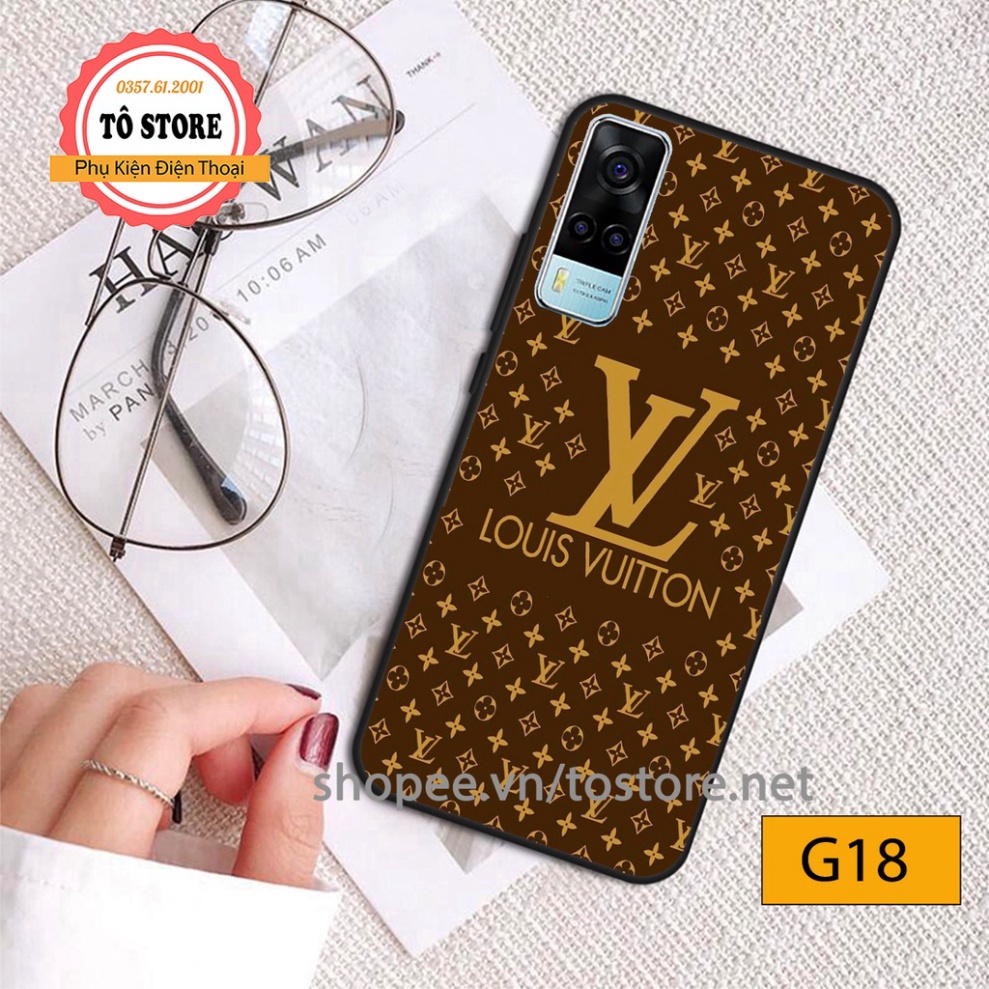 Ốp lưng Vivo Y53S 5G / Vivo Y72 5G / Vivo Y12S / Vivo Y20 / Vivo Y20S / Vivo Y51 2020 in hình GC/LV/
