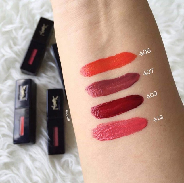 Son kem YSL vinyl lip stain đủ màu đẹp