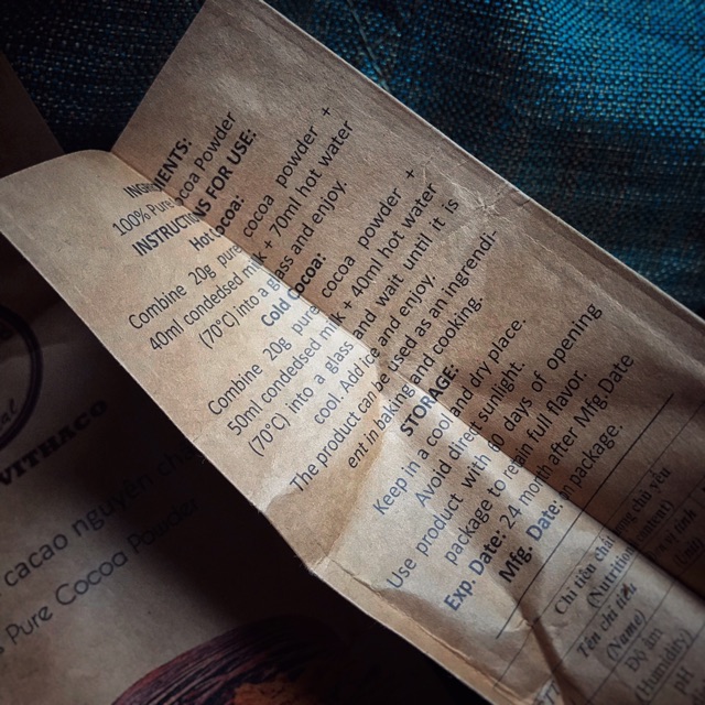 BỘT CACAO VITHACO NGUYÊN CHẤT 100% (250g) | BigBuy360 - bigbuy360.vn