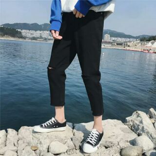 [ Order]  Quần jean rách gối