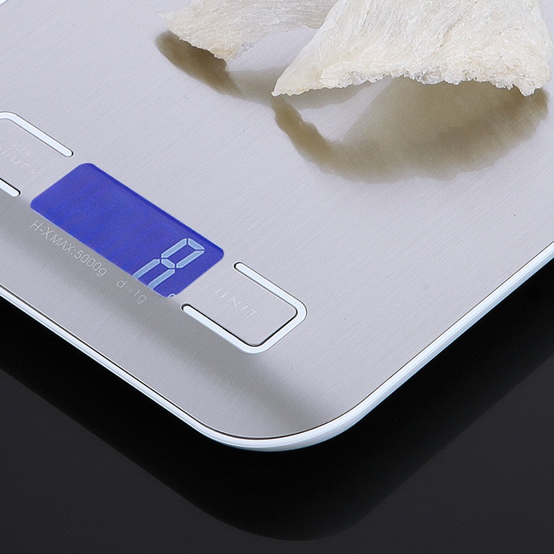 Cân tiểu ly điện tử nhà bếp BOH-2012 định lượng 1g - 5kg 10kg làm bánh độ chính xác cao - cân KHALIK