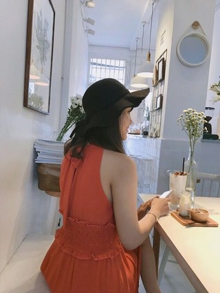 Đầm xòe chít eo - Thanh lý nghỉ bán