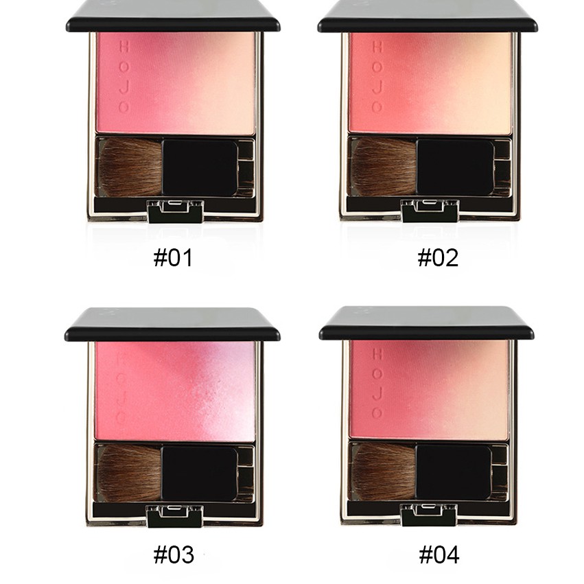 Má hồng HOJO TENDER BLUSH dạng loang, trang điểm tự nhiên kèm cọ | BigBuy360 - bigbuy360.vn