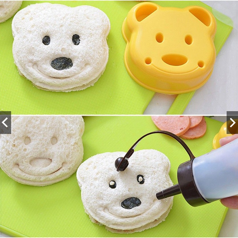 Khuôn ép bánh sandwich, tạo hình, ép cơm, ép bánh mì