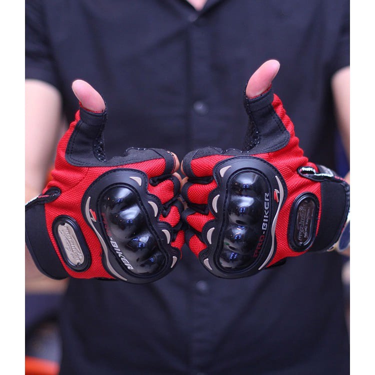 Găng Tay Probiker Xe Máy Cụt Ngón Có Gù Bảo Vệ Găng Tay Đi Phượt Găng Tay Chống Nắng Hàng Loại 1 Cao cấp