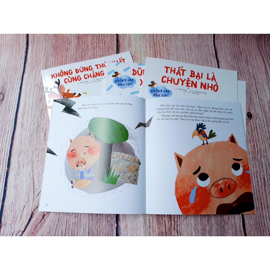 Sách Không sao đâu con trọn bộ 5 cuốn