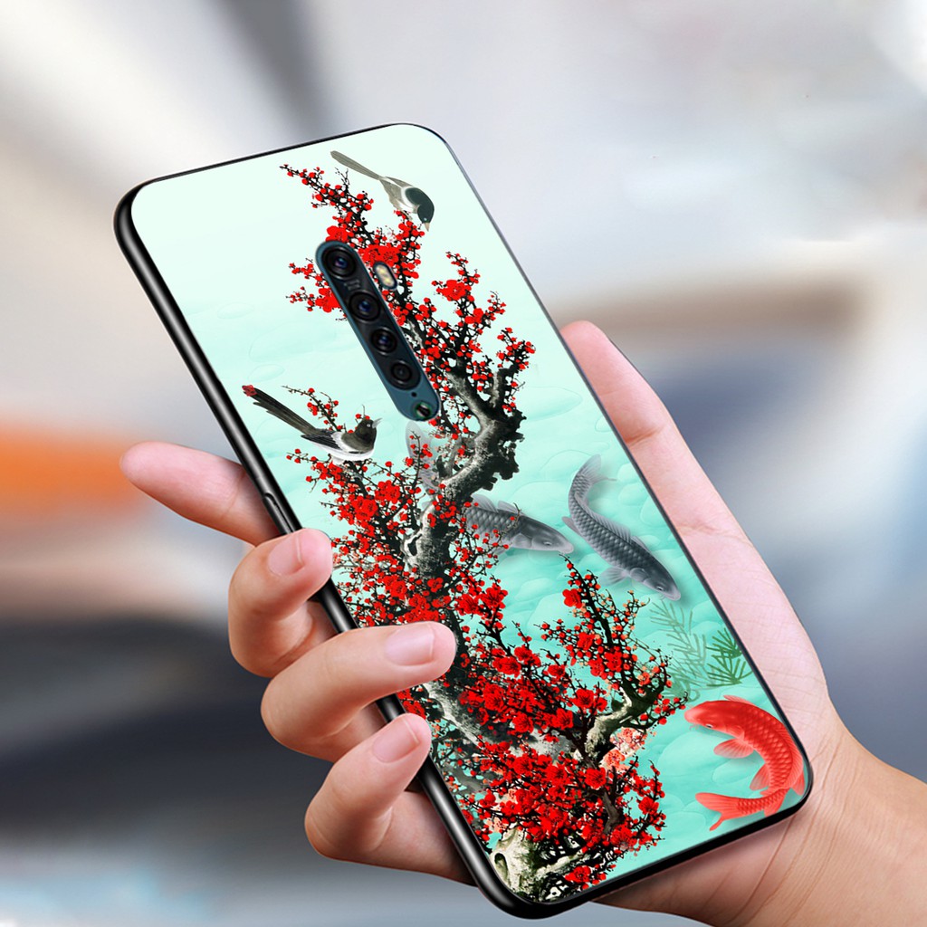 ỐP lưng kính 3D OPPO RENO 2-2F, ỐP điện thoại OPPORENO 2-2F thế hệ mới siêu sang shop.viet