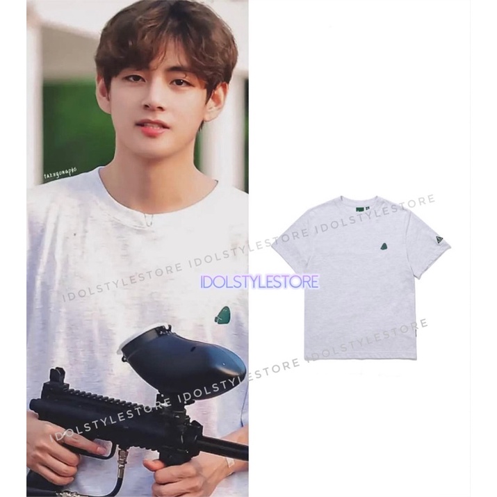 (Quà tặng kèm card BTS) áo phông in the soop của V BTS