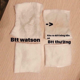Bông tẩy trang Watson