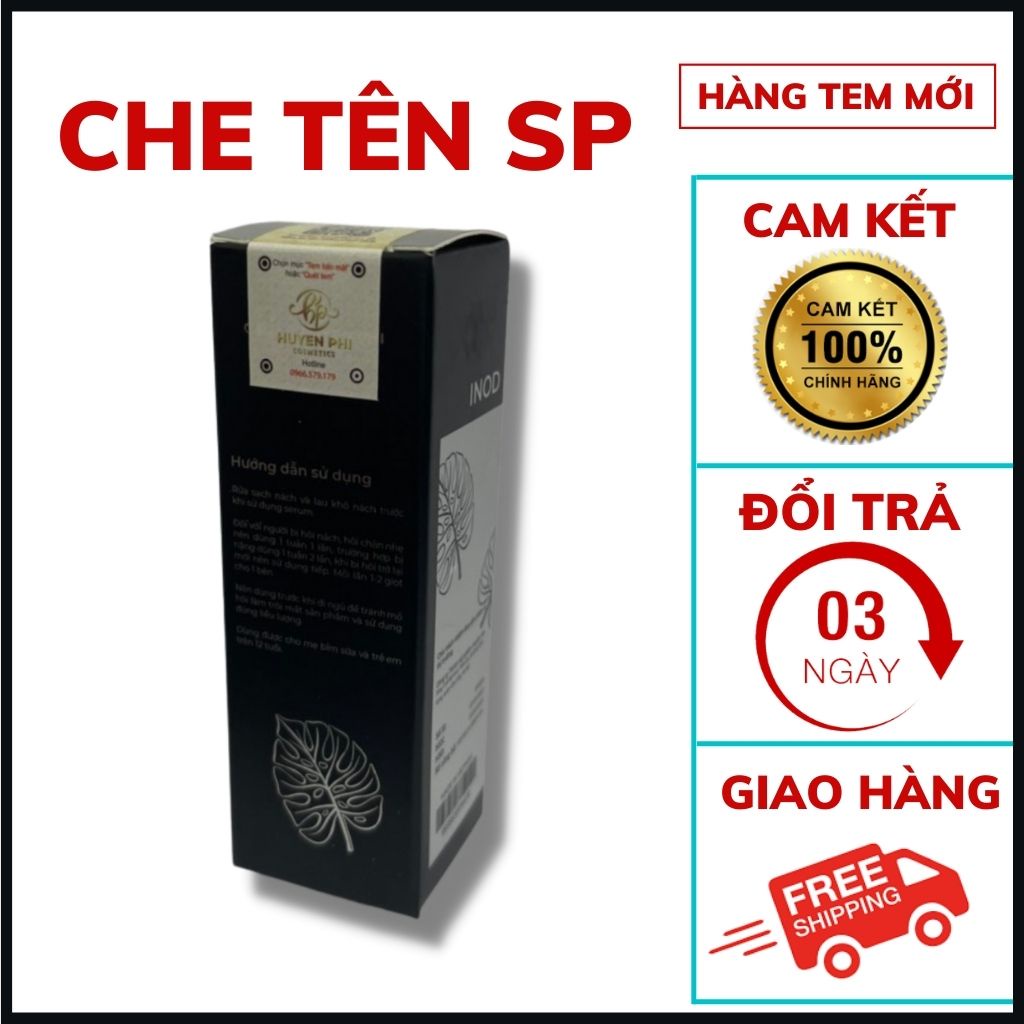 Serum Hôi Nách Inod Huyền Phi Hàng Chĩnh Hãng Che Tên Sản Phẩm