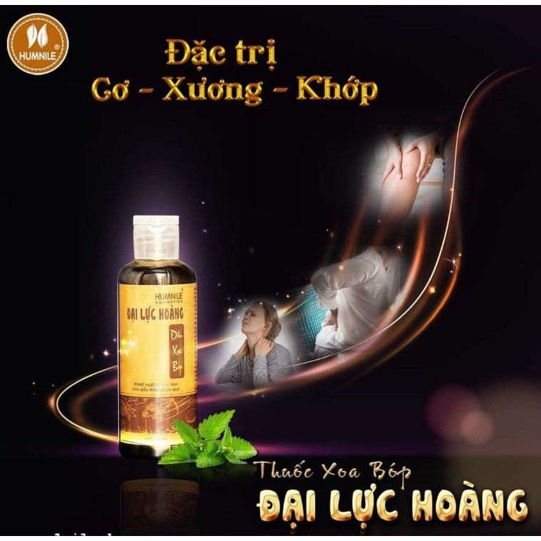 Dầu Xoa Bóp Đại Lực Hoàng ( mua 10 tặng 1)