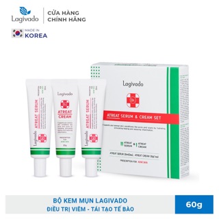 Bộ kem và serum trị mụn Lagivado