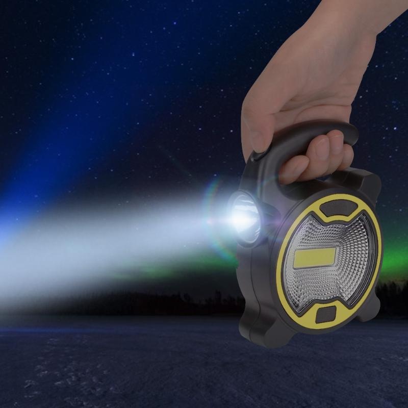 Đèn led cob chống thấm nước có thể sạc lại dùng khi đi cắm trại