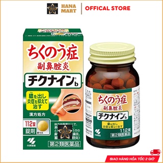 Viên uống hỗ trợ giảm xoang Nhật bản Kobayashi Chikunain
