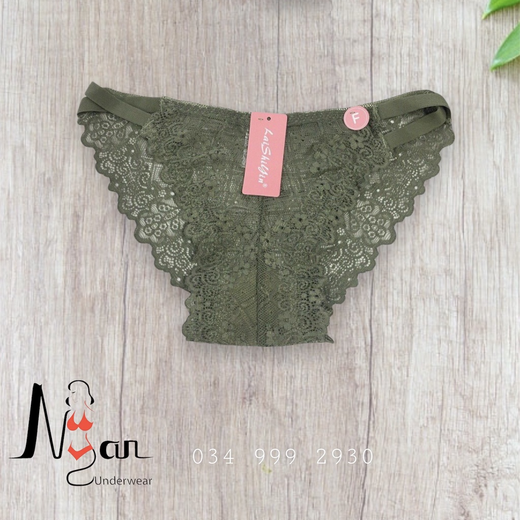 Quần lót ren chéo dây quyến rũ sexy, ôm nữa mông - Hàng bán chạy Mã 6964