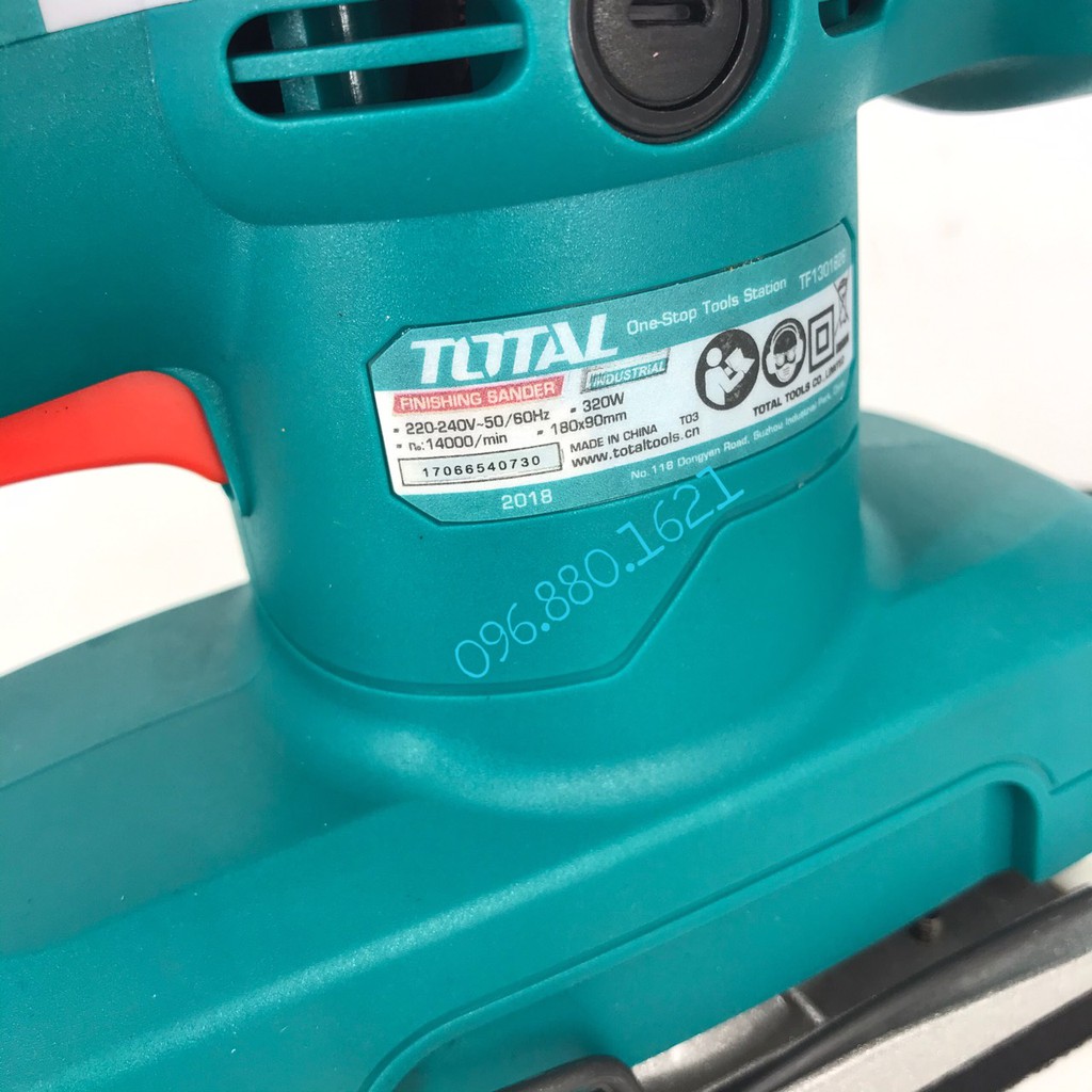 Máy chà nhám chữ nhật 320W Total