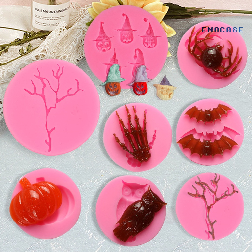 Khuôn Silicone Làm Bánh Chịu Nhiệt Thân Thiện Với Môi Trường Chủ Đề Halloween
