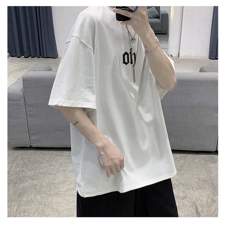 Áo thun form rộng ngắn tay unisex siêu đẹp siêu rẻ OH N93