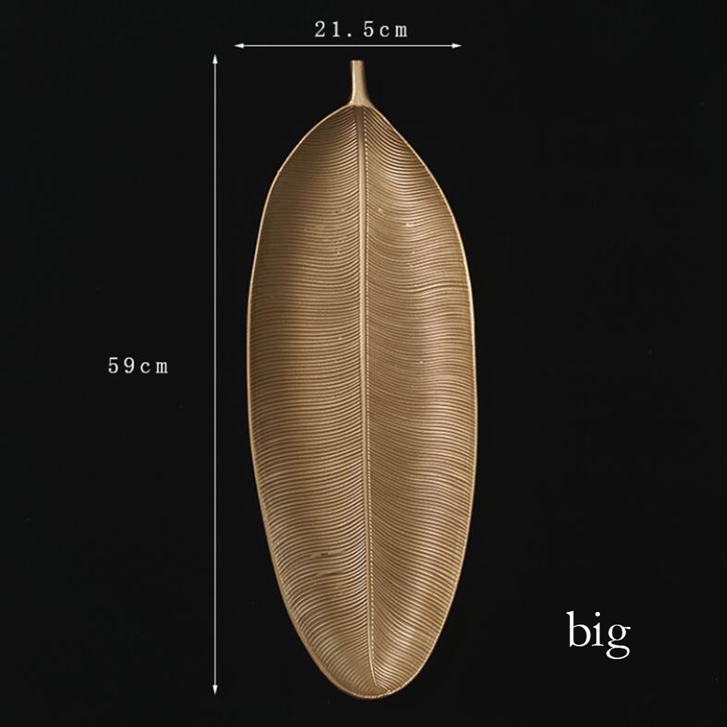 [Kloware] Khay Gỗ Đựng Món Tráng Miệng Hình Lá Dứa Tráng Miệng _S