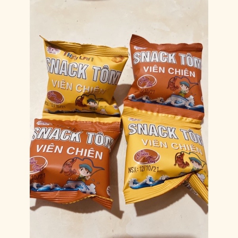 Tôm viên chiên gói mini cực ngon