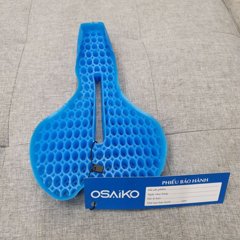 Đệm Lót Yên Xe Đạp Thiết Kế Tổ Ong 3D Siêu Thoáng, Siêu Êm OSAIKO