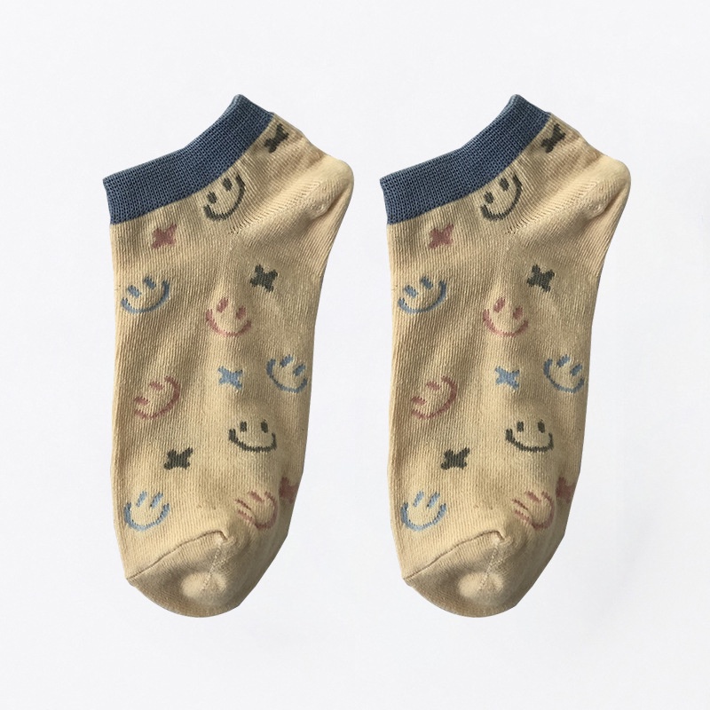 Vớ Cotton Mỏng Cổ Thấp Miệng Nông Dễ Thương Phong Cách Nhật Bản Thời Trang Xuân Thu Cho Nữ