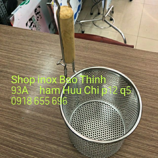 Vợt trụng xương( trụng hủ tiếu) inox đủ size