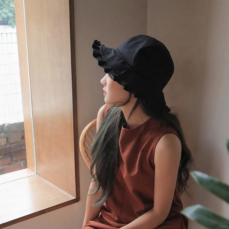 Nón tai bèo màu trơn phong cách Hàn Quốc nữ tính