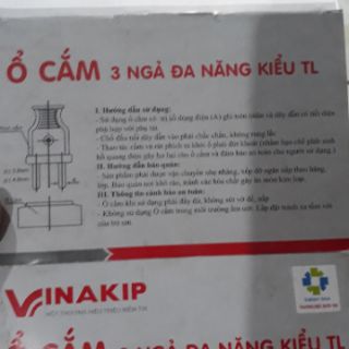 Ổ cắm 3 ngả đa năng Kip