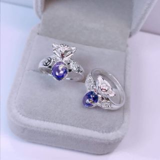 Nhẫn bạc ta hồ ly đá phong thủy